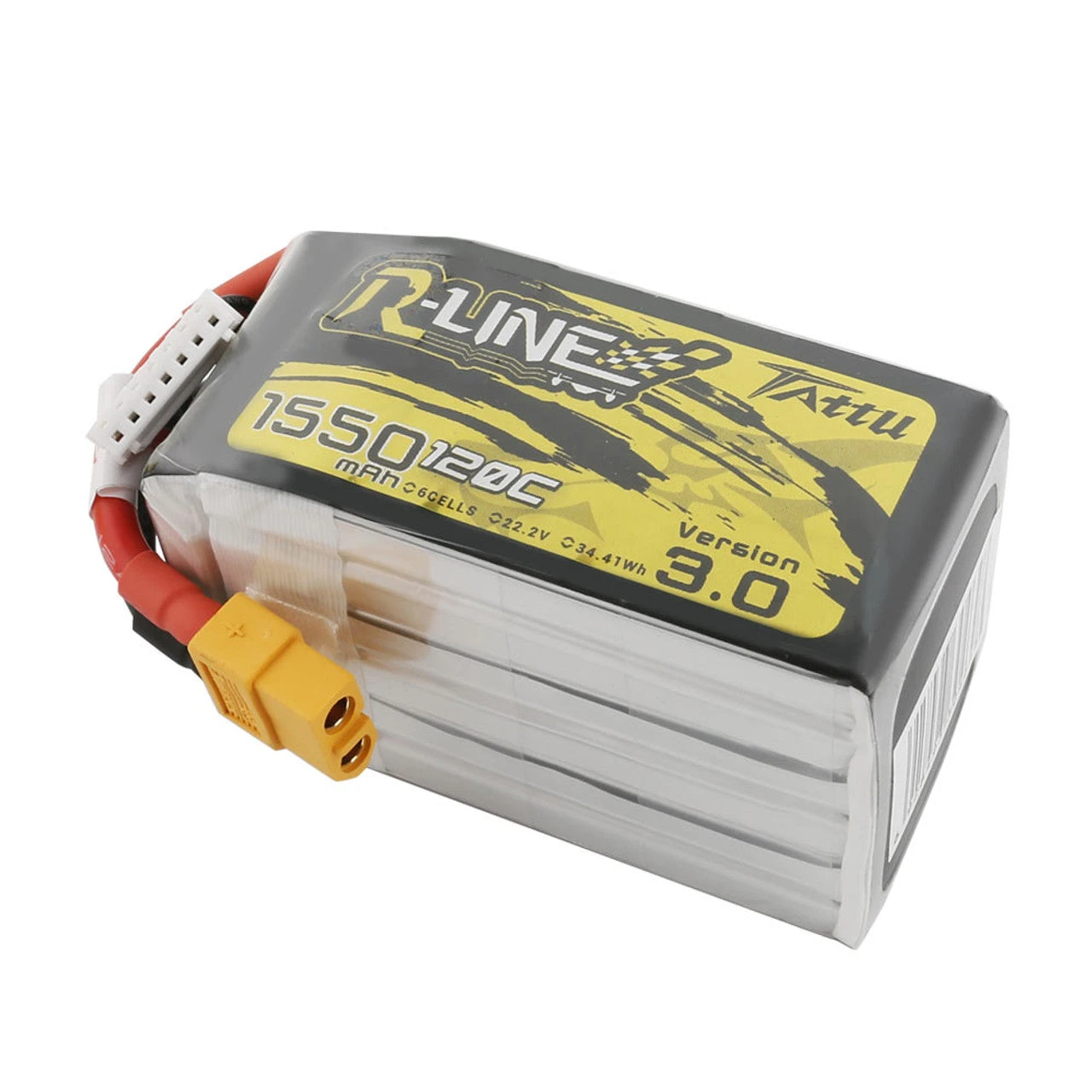 R-Line Version 3.0 6S 1550mAh 120C LiPo Battery With XT60 Connector