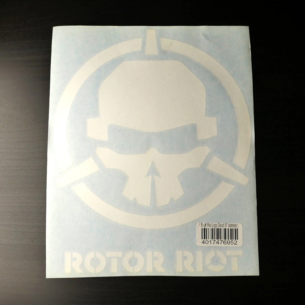 Rotor Riot Decal 9" Diameter - Image 2