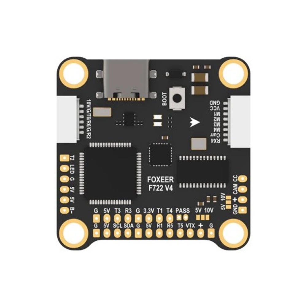F722 V4 4-8S 30x30 Flight Controller With MPU6000 And Barometer